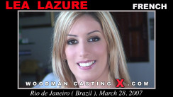 Casting of LEA LAZURE video