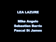 Show backstage realistation Lea Lazure - Xxxx - Beach + 3 Boys