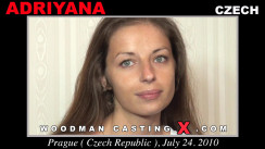 Watch our casting video of Adriyana. Erotic meeting between Pierre Woodman and Adriyana, a  girl. 