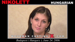 Watch Nikolett first XXX video. Pierre Woodman undress Nikolett, a  girl. 