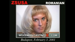 Download Zsuza casting video files. Pierre Woodman undress Zsuza, a  girl. 