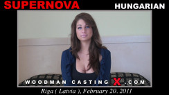 Look at Supernova getting her porn audition. Erotic meeting between Pierre Woodman and Supernova, a  girl. 