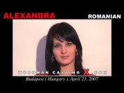 Casting of ALEXANDRA video