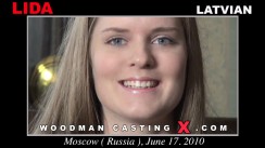 Access Lida casting in streaming. Pierre Woodman undress Lida, a  girl. 