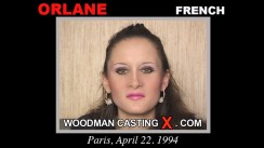 Watch our casting video of Orlane. Erotic meeting between Pierre Woodman and Orlane, a  girl. 