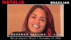 Download Natalia casting video files. Pierre Woodman undress Natalia, a  girl. 