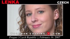 Watch our casting video of Lenka. Erotic meeting between Pierre Woodman and Lenka, a  girl. 