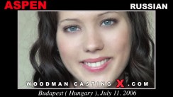 Watch our casting video of Aspen. Pierre Woodman fuck Aspen,  girl, in this video. 