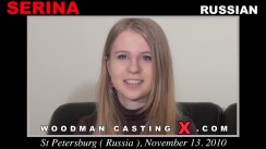 Watch Serina first XXX video. Pierre Woodman undress Serina, a  girl. 