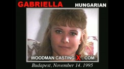 Access Gabriella casting in streaming. Pierre Woodman undress Gabriella, a  girl. 