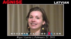 Check out this video of Agnise having an audition. Erotic meeting between Pierre Woodman and Agnise, a  girl. 