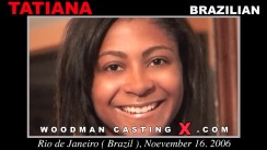 Look at Tatiana getting her porn audition. Erotic meeting between Pierre Woodman and Tatiana, a  girl. 