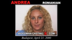 Watch our casting video of Andrea. Erotic meeting between Pierre Woodman and Andrea, a  girl. 