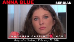 Download Anna Blue casting video files. A  girl, Anna Blue will have sex with Pierre Woodman. 