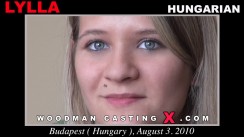 Download Lylla casting video files. Pierre Woodman undress Lylla, a  girl. 