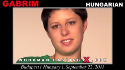 Check out this video of Gabrim having an audition. Erotic meeting between Pierre Woodman and Gabrim, a  girl. 