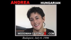 Access Andrea casting in streaming. Pierre Woodman undress Andrea, a  girl. 