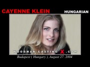 Casting of CAYENNE KLEIN video