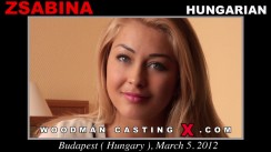 Check out this video of Zsabina having an audition. Erotic meeting between Pierre Woodman and Zsabina, a  girl. 