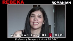 Watch Rebeka first XXX video. Pierre Woodman undress Rebeka, a  girl. 