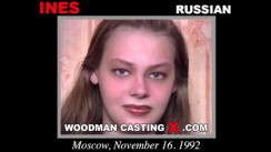Watch our casting video of Ines. Erotic meeting between Pierre Woodman and Ines, a  girl. 