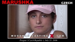 Check out this video of Marushka having an audition. Erotic meeting between Pierre Woodman and Marushka, a  girl. 