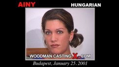 Watch our casting video of Ainy. Erotic meeting between Pierre Woodman and Ainy, a  girl. 
