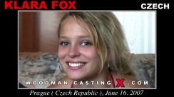 Download Klara Fox casting video files. Pierre Woodman undress Klara Fox, a  girl. 