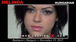 Download Melinda casting video files. Pierre Woodman undress Melinda, a  girl. 