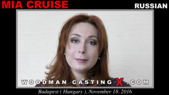 Casting of MIA CRUISE video