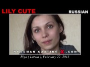Casting of LILY CUTE video
