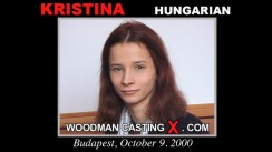 Watch our casting video of Kristina. Erotic meeting between Pierre Woodman and Kristina, a  girl. 