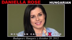 Download Daniella Rose casting video files. A  girl, Daniella Rose will have sex with Pierre Woodman. 
