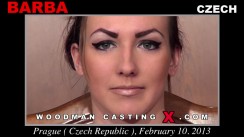 Watch our casting video of Barba. Erotic meeting between Pierre Woodman and Barba, a  girl. 