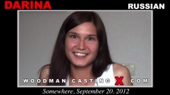 Access Darina casting in streaming. Pierre Woodman undress Darina, a  girl. 