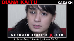 Watch our casting video of Diana Kaitu. Erotic meeting between Pierre Woodman and Diana Kaitu, a  girl. 