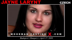 Look at Jayne Larynt getting her porn audition. Erotic meeting between Pierre Woodman and Jayne Larynt, a  girl. 