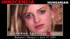 Download Innocencia casting video files. A  girl, Innocencia will have sex with Pierre Woodman. 