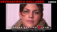 Casting of DEFRANCESCA GALLARDO video