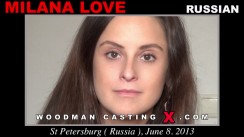 Watch our casting video of Milana Love. Erotic meeting between Pierre Woodman and Milana Love, a  girl. 