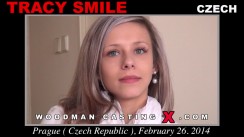 Look at Tracy Smile getting her porn audition. Erotic meeting between Pierre Woodman and Tracy Smile, a  girl. 