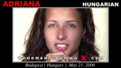 Watch Adriana first XXX video. Pierre Woodman undress Adriana, a  girl. 