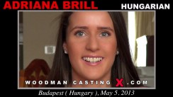 Check out this video of Adriana Brill having an audition. Erotic meeting between Pierre Woodman and Adriana Brill, a  girl. 