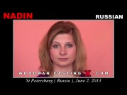 Casting of NADIN video