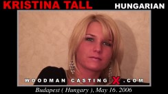 Download Kristina Tall casting video files. Pierre Woodman undress Kristina Tall, a  girl. 