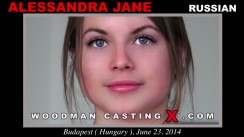 Access Alessandra Jane casting in streaming. A  girl, Alessandra Jane will have sex with Pierre Woodman. 