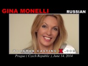 Casting of GINA MONELLI video