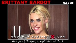 Access Brittany Bardot casting in streaming. A  girl, Brittany Bardot will have sex with Pierre Woodman. 