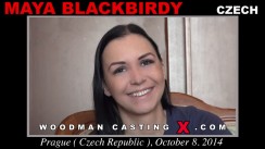 Check out this video of Maya Blackbirdy having an audition. Erotic meeting between Pierre Woodman and Maya Blackbirdy, a  girl. 