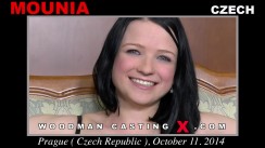 Download Mounia casting video files. Pierre Woodman undress Mounia, a  girl. 